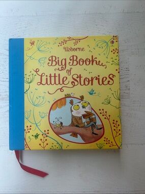 Usborne Big Book of Little Stories - Yellow & Blue Kids Storybook
